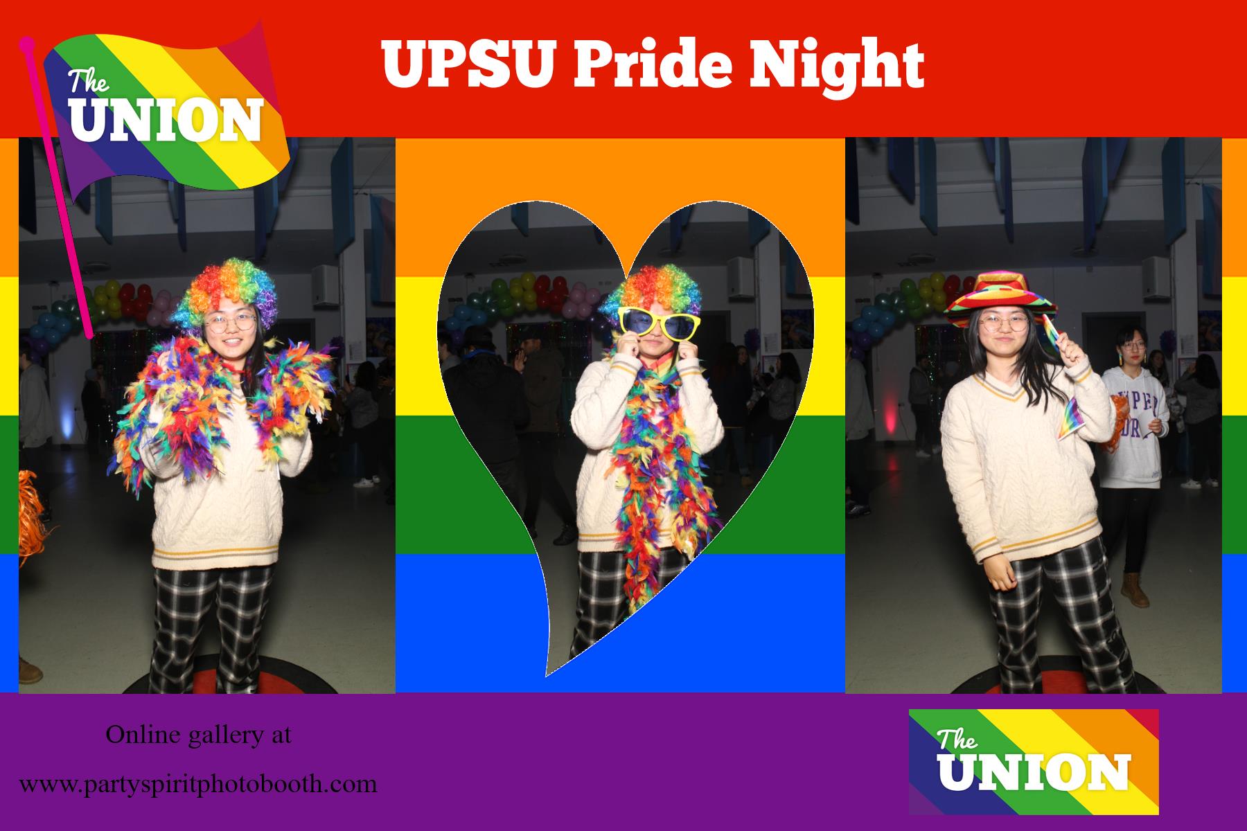 UPSU Pride Night | View more photos from the event at gallery.partyspiritphotobooth.com/u/PartySpiritPhotoBooth/UPSU-Pride-Night